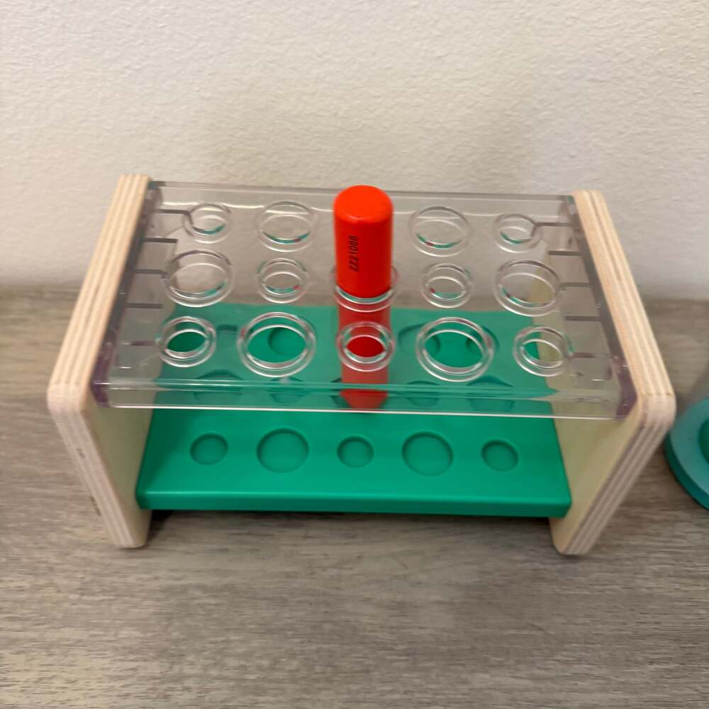 Lovevery The Companion Play Kit Wooden Posting Stand